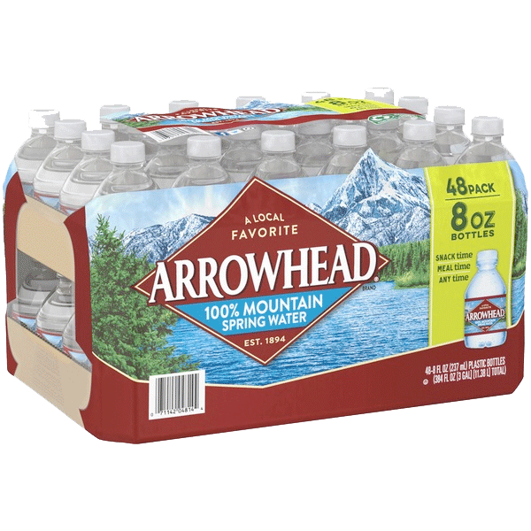 Spring Water - 8 oz Bottle, 48 pack